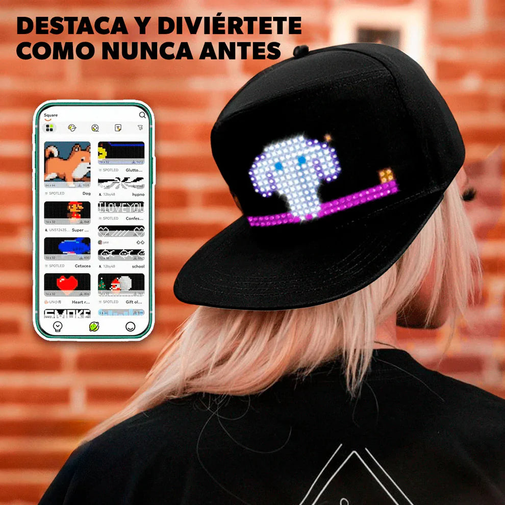 Gorra Smart LED - Tecnologia, Estilo y Diversión
